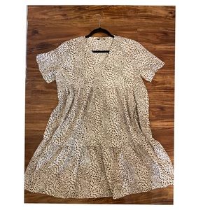 Dotted Short Sleeve Dress!